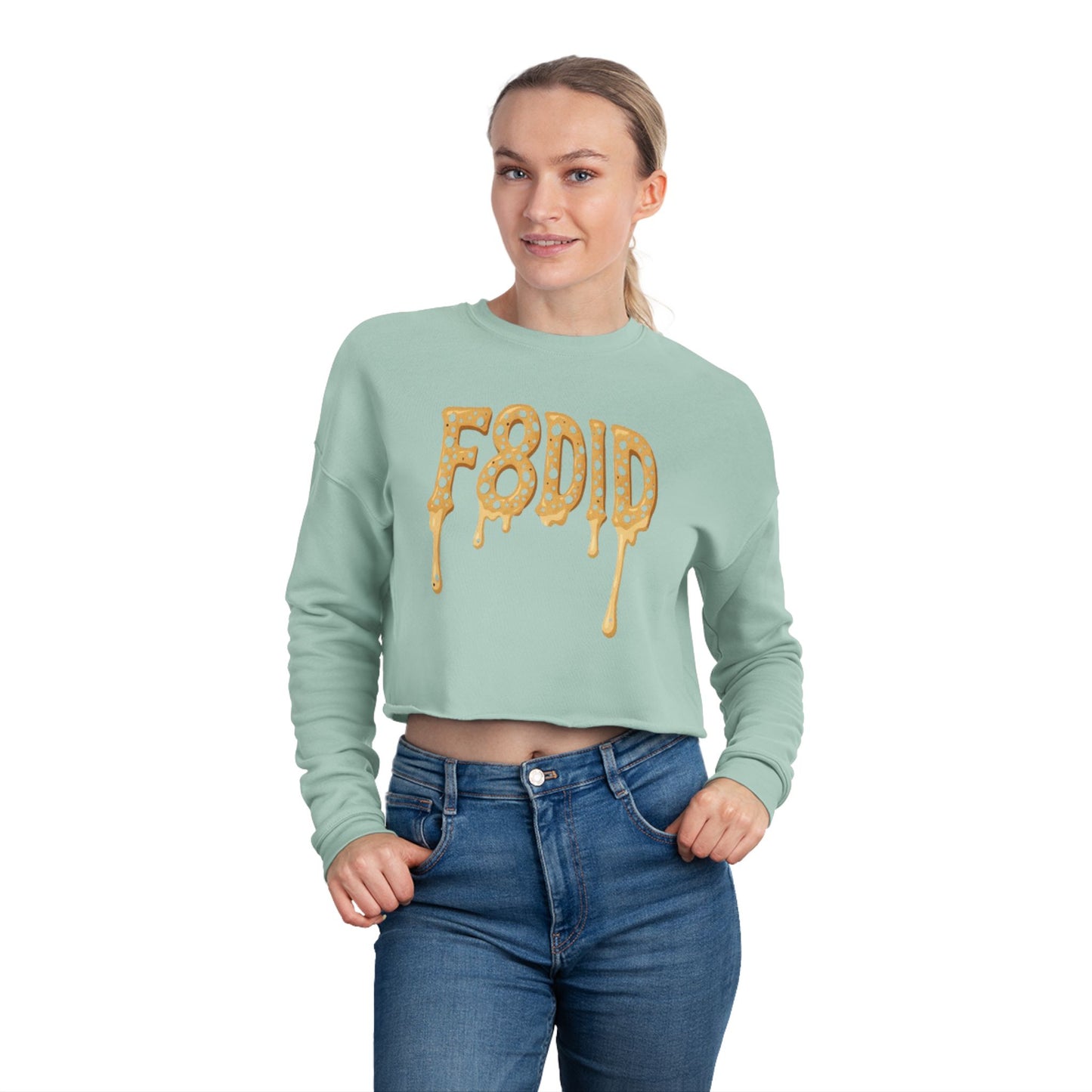 Cookies and Creme SS8 Women's Crop Sweatshirt