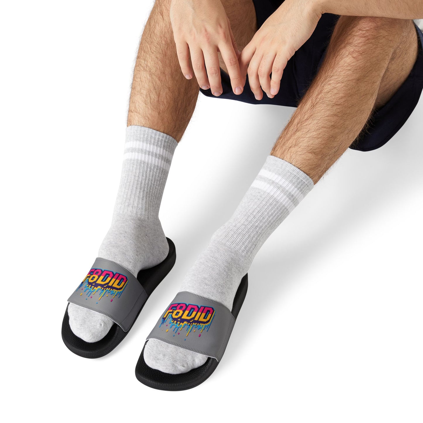 80's Retro Arcade RAV8 Mens Slides