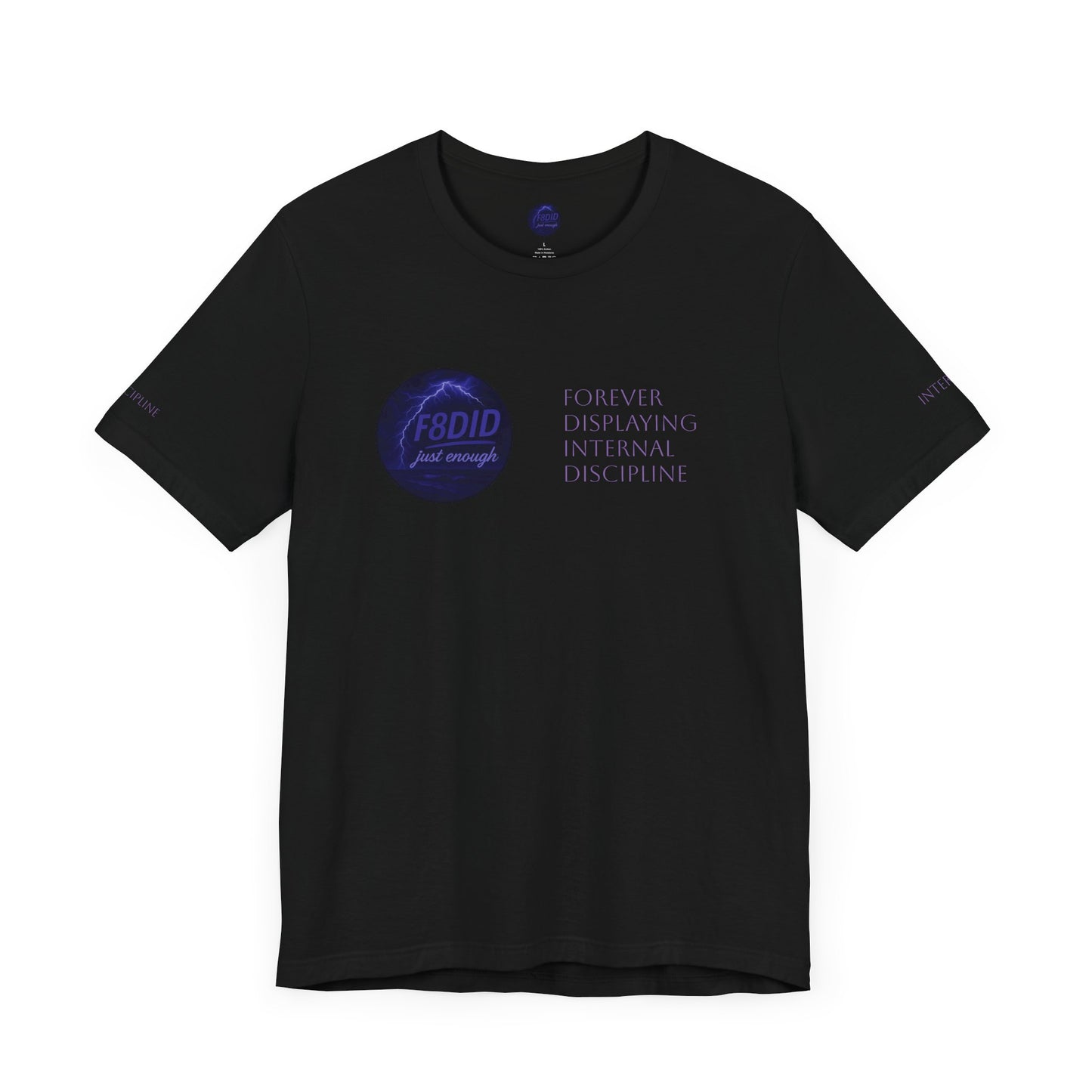WEATHER THE STORM X F8DID Unisex Jersey Short Sleeve Tee - Inspirational Quote T-Shirt