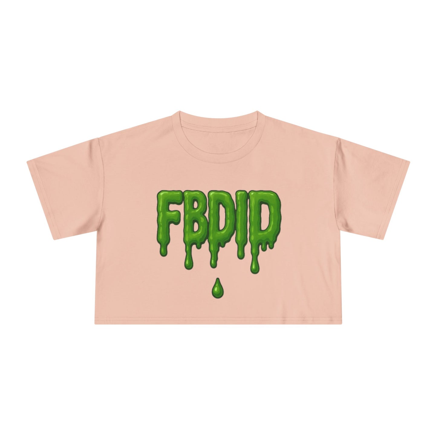Green Slime Exclusive Women's Crop Top