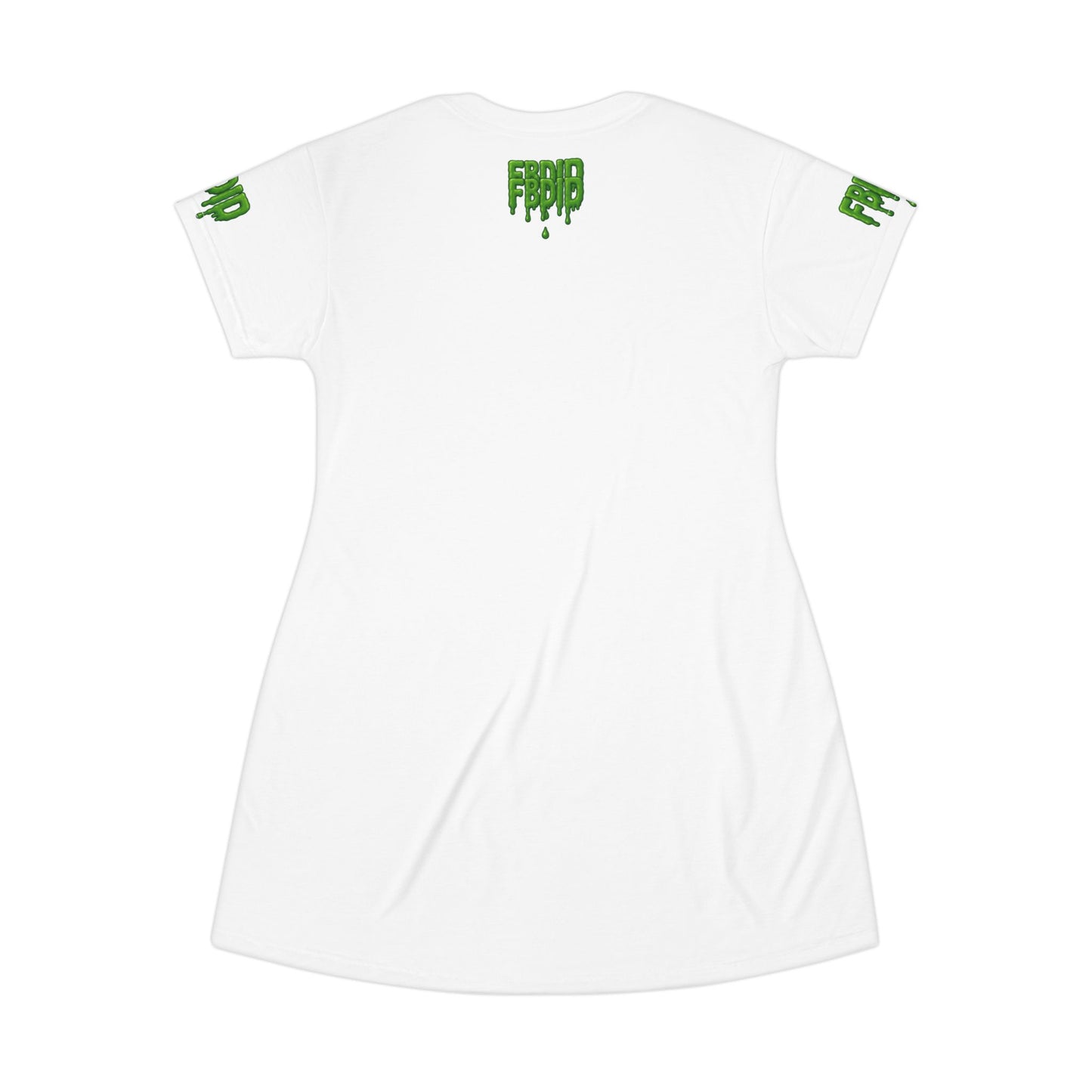 Green Slime Women's Shirt Dress