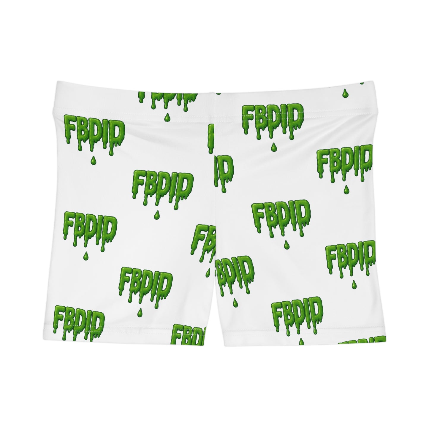 Green Slime Womens Shorts