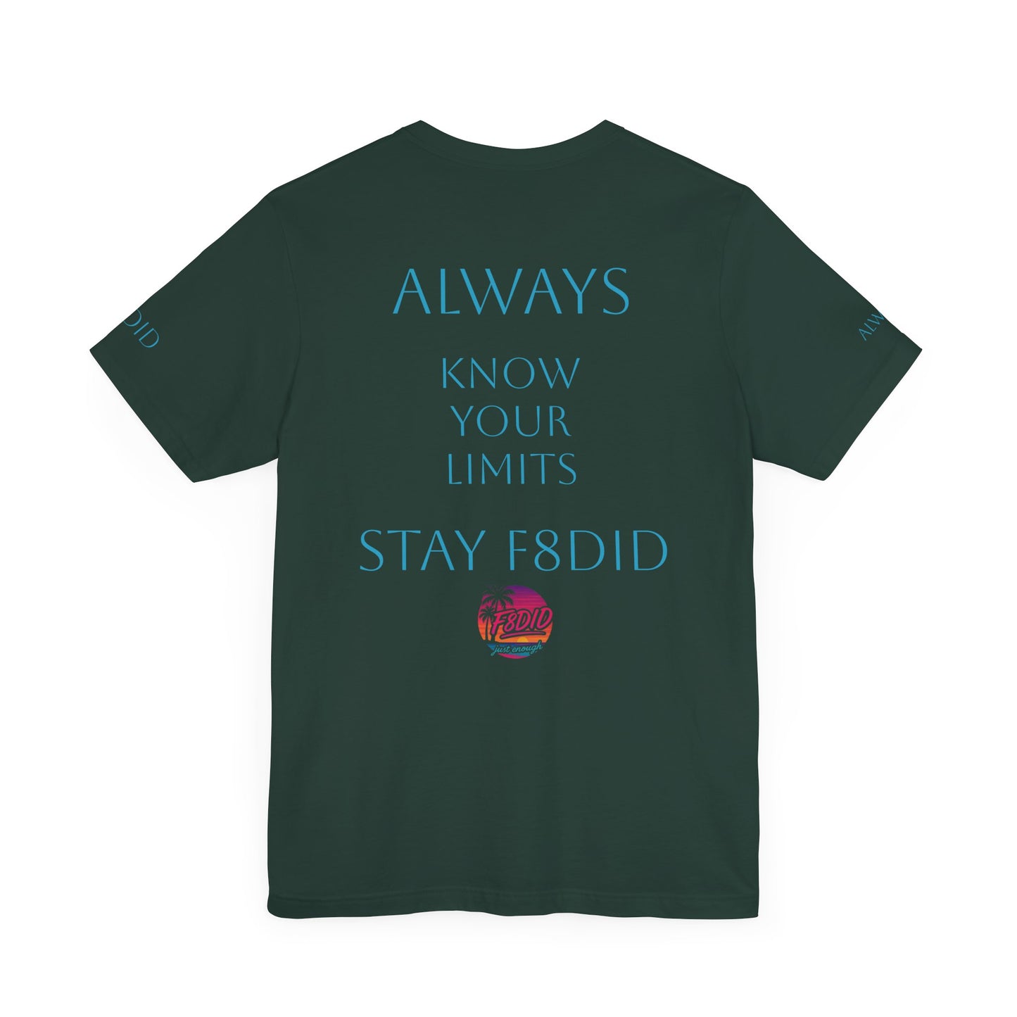 OG X Discipline Jersey Tee - Stay F8DID Forever, Motivational Quote Shirt