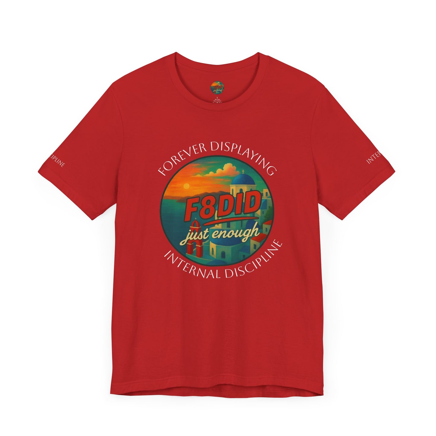 Santorini Sunset WOTW8 Tee