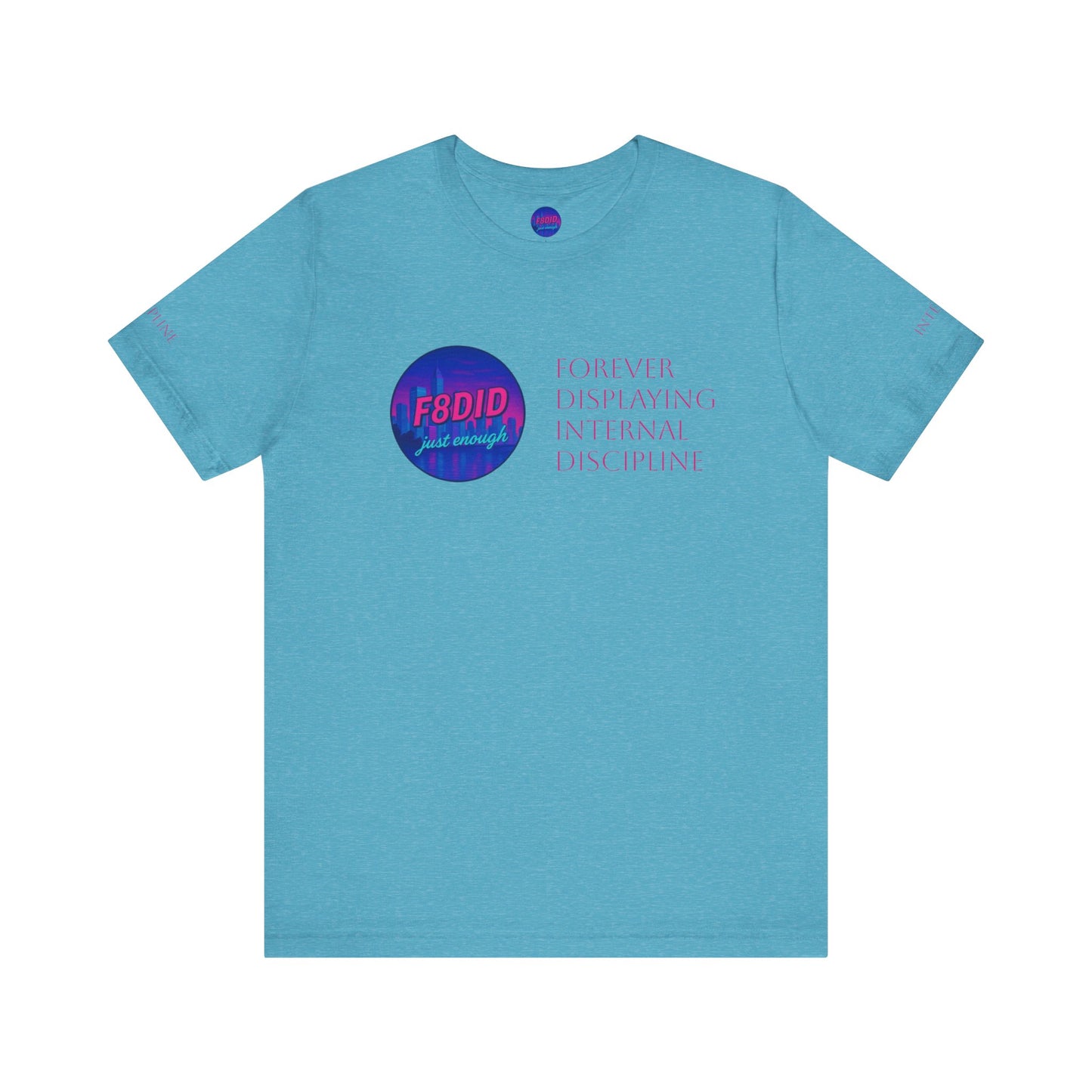 T-Shirt Miami Vibe Tolerance & Self Respect Pink Logo