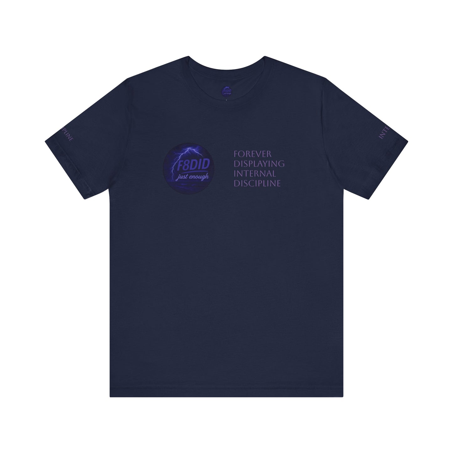 WEATHER THE STORM X F8DID Unisex Jersey Short Sleeve Tee - Inspirational Quote T-Shirt