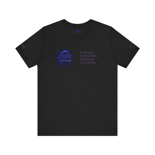 WEATHER THE STORM X F8DID Unisex Jersey Short Sleeve Tee - Inspirational Quote T-Shirt