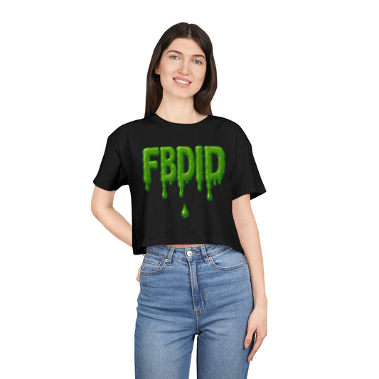 Green Slime Exclusive Women's Crop Top