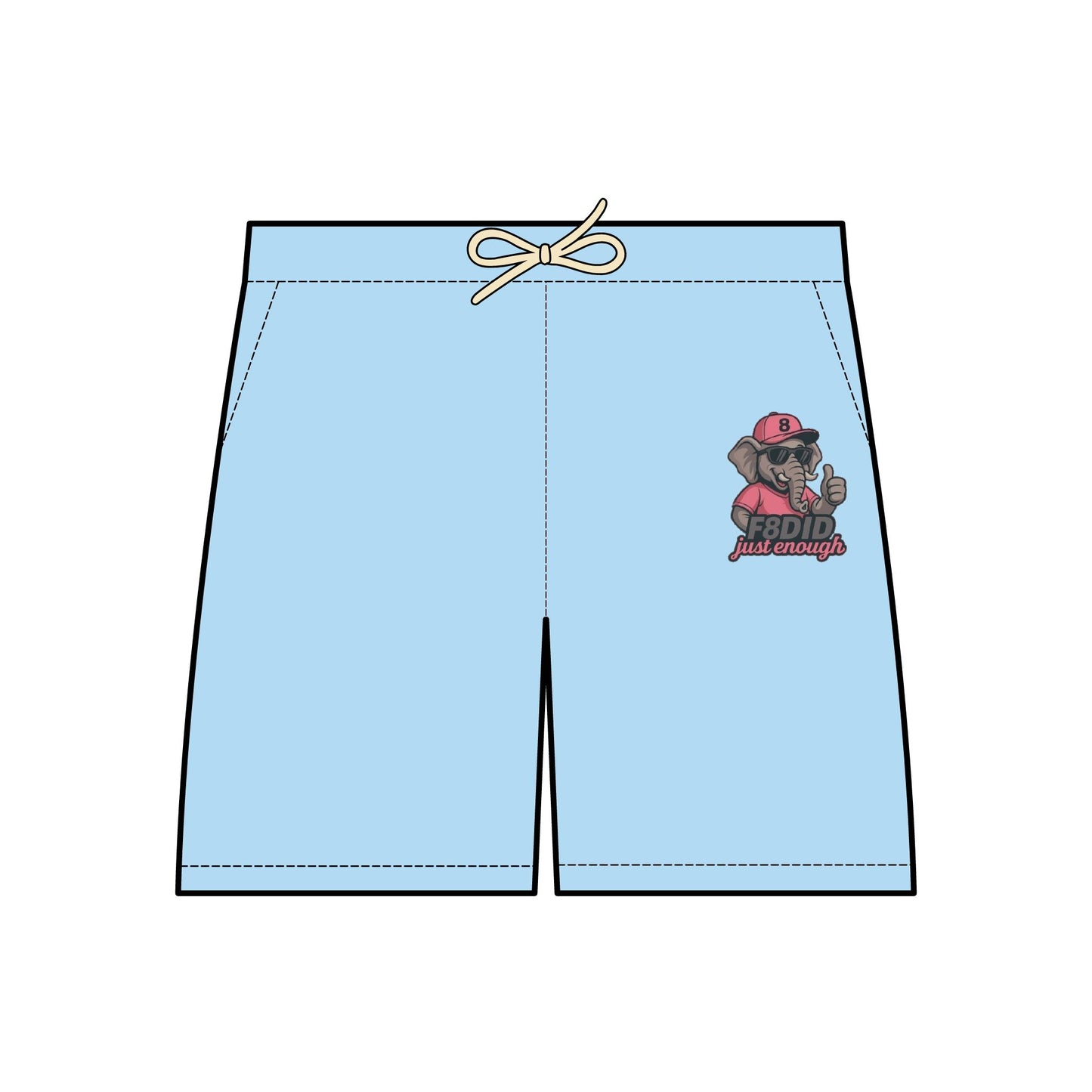 Elephant Herd 8 Shorts