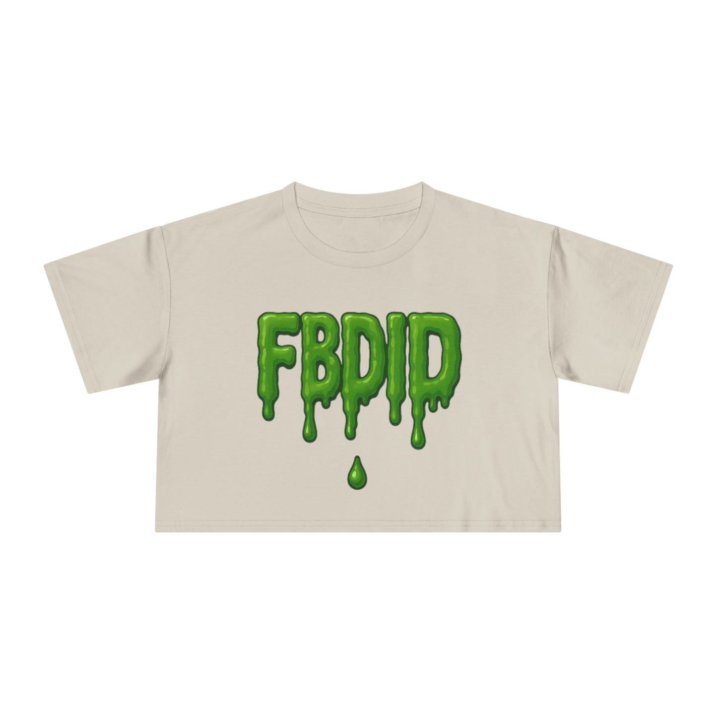 Green Slime Exclusive Women's Crop Top
