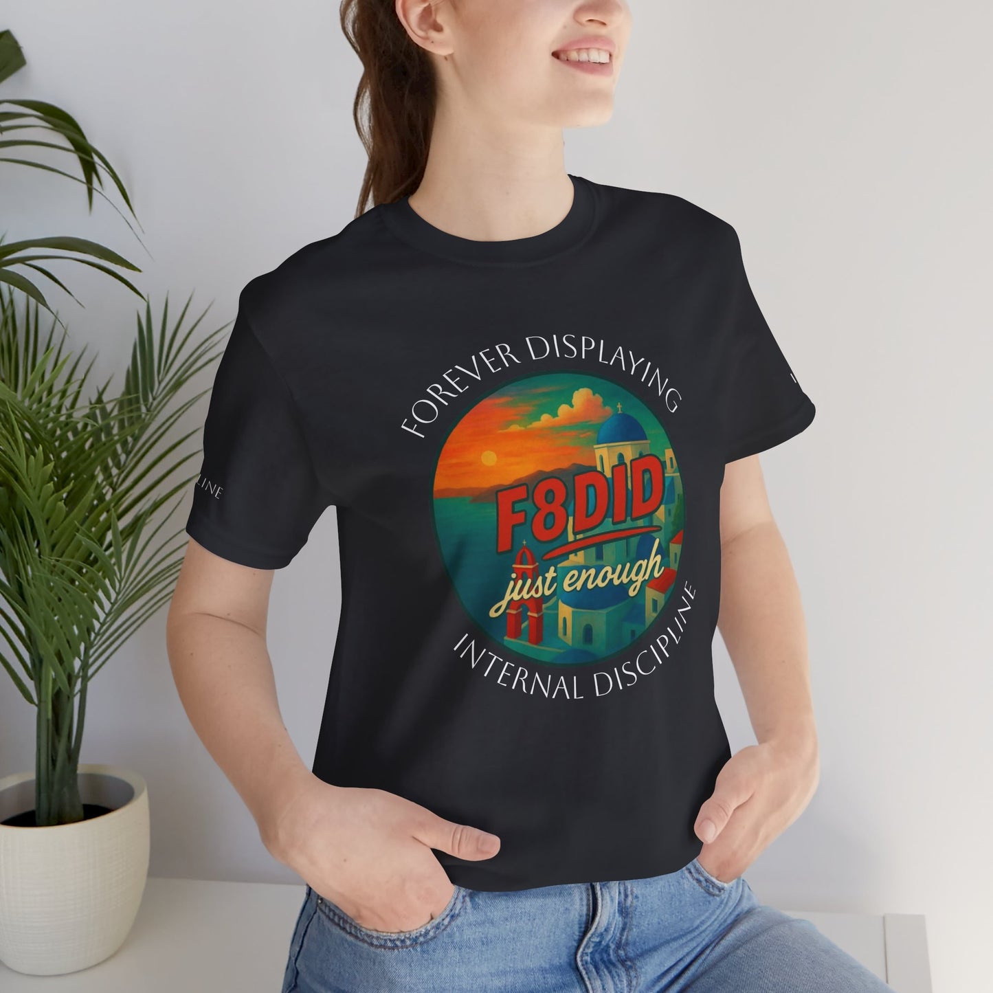 Santorini Sunset WOTW8 Tee