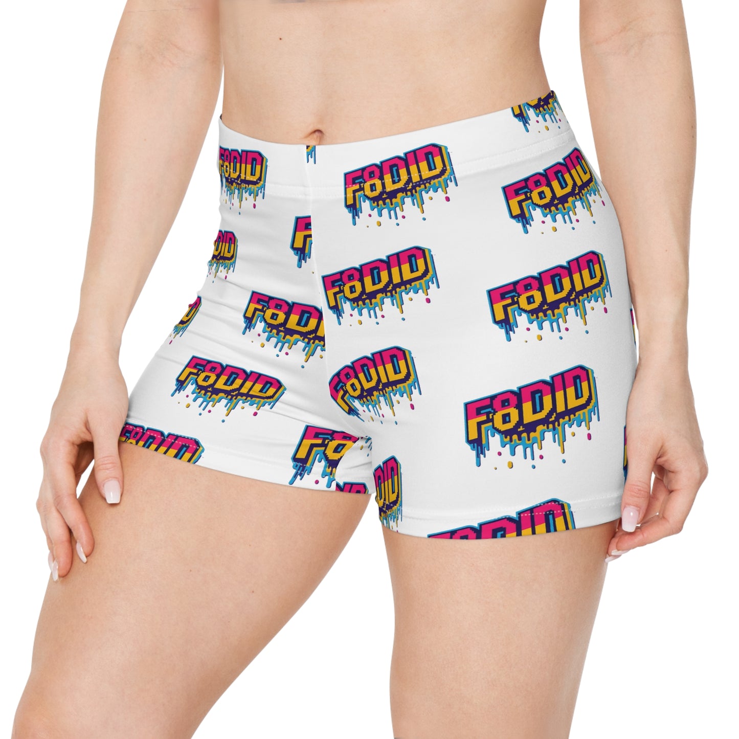 80's Retro Arcade RAV8 Womens Shorts