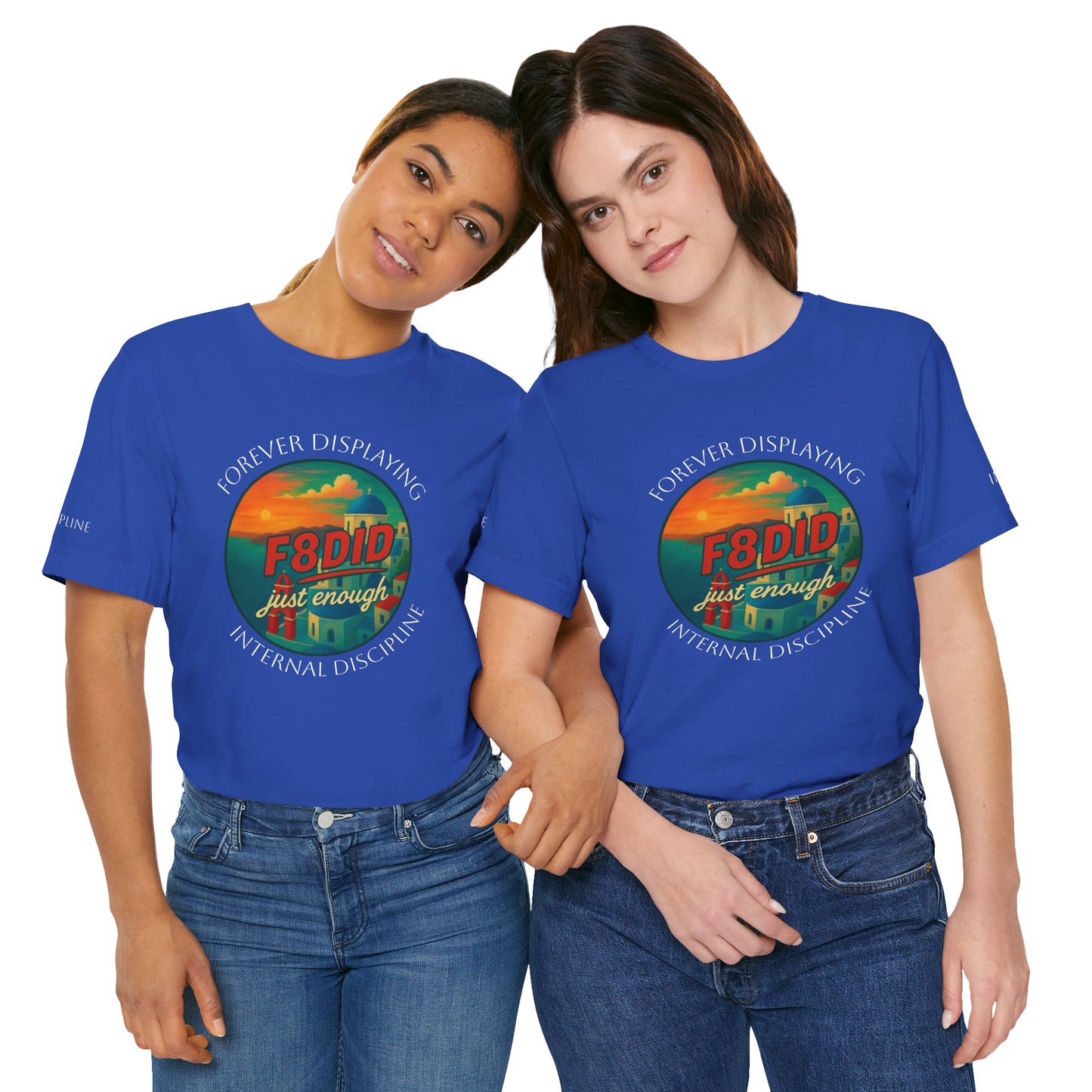 Santorini Sunset WOTW8 Tee