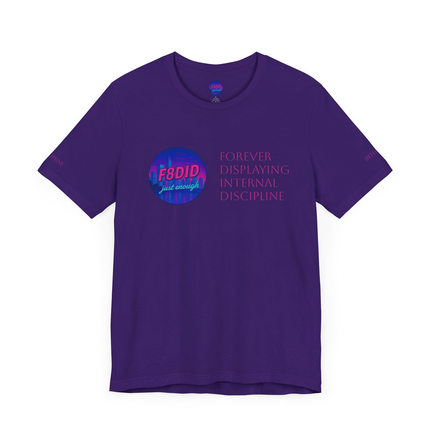 T-Shirt Miami Vibe Tolerance & Self Respect Pink Logo