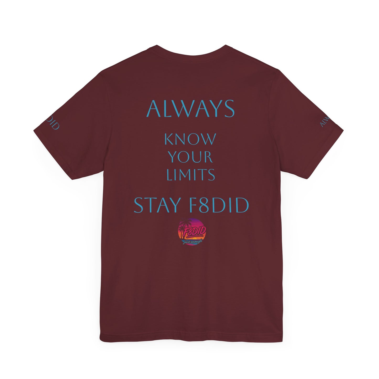 OG X Discipline Jersey Tee - Stay F8DID Forever, Motivational Quote Shirt