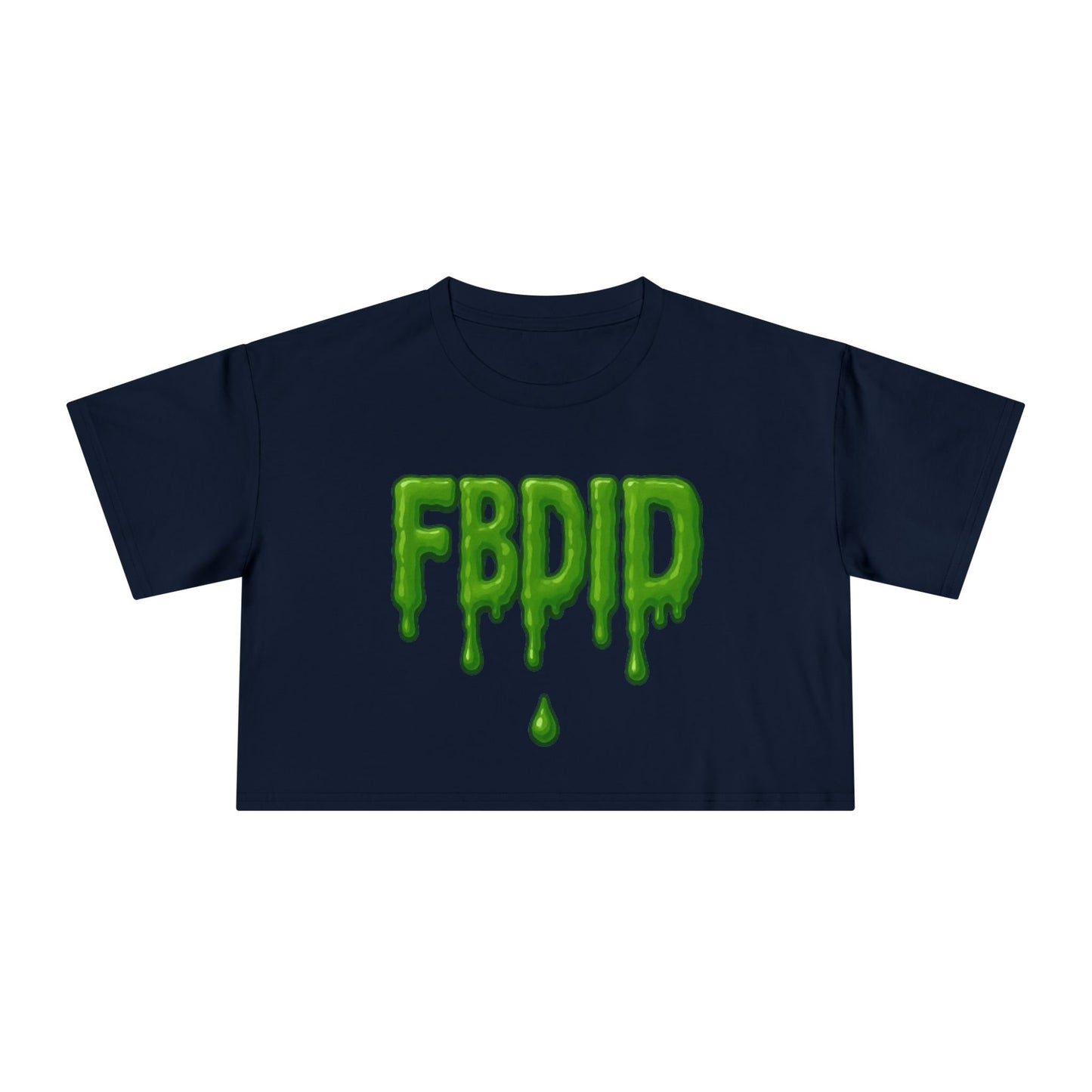 Green Slime Exclusive Women's Crop Top