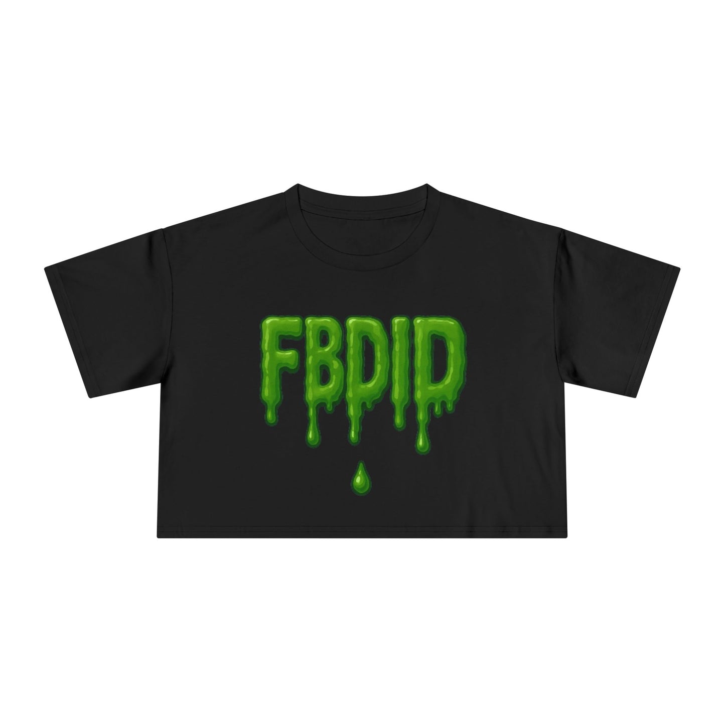 Green Slime Exclusive Women's Crop Top