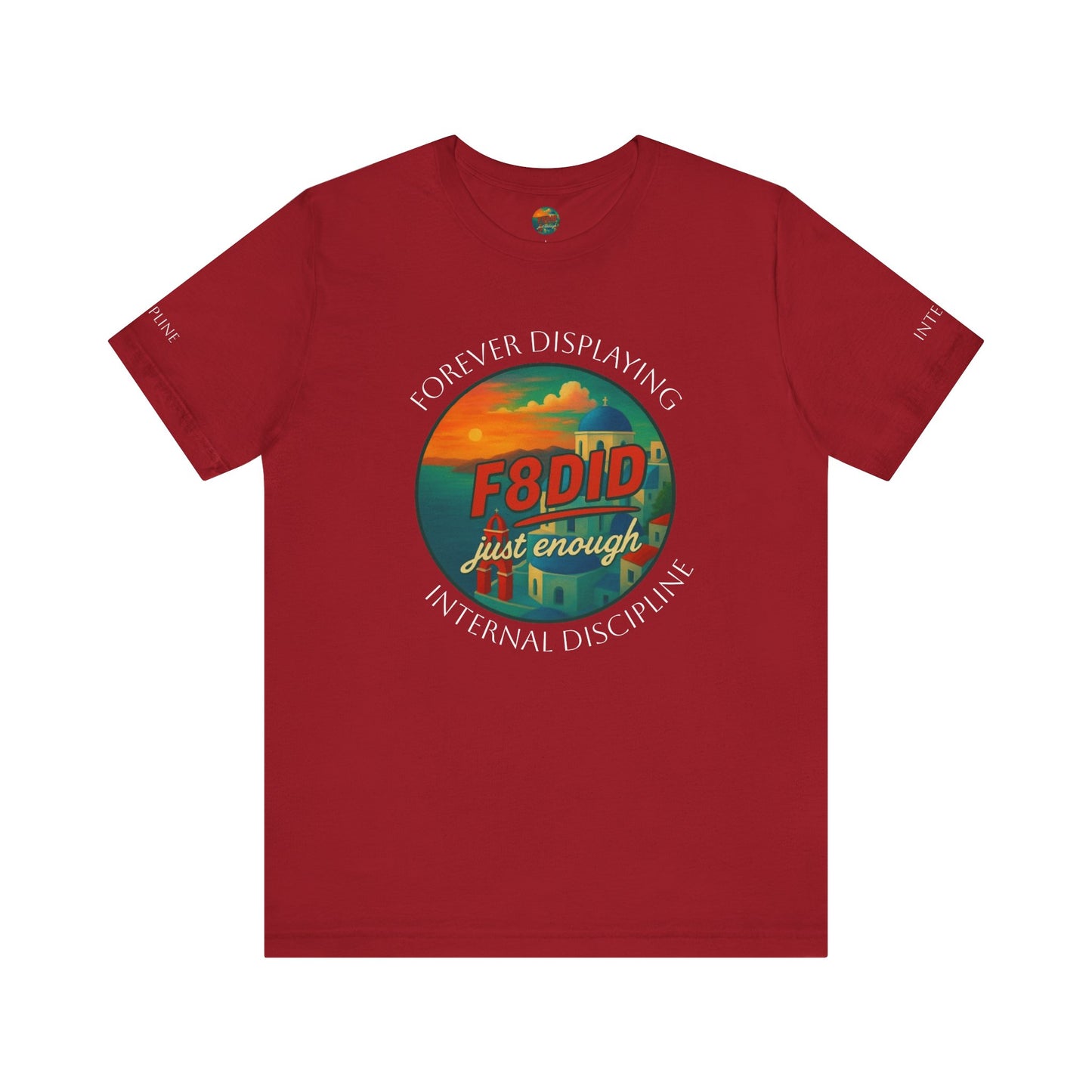 Santorini Sunset WOTW8 Tee