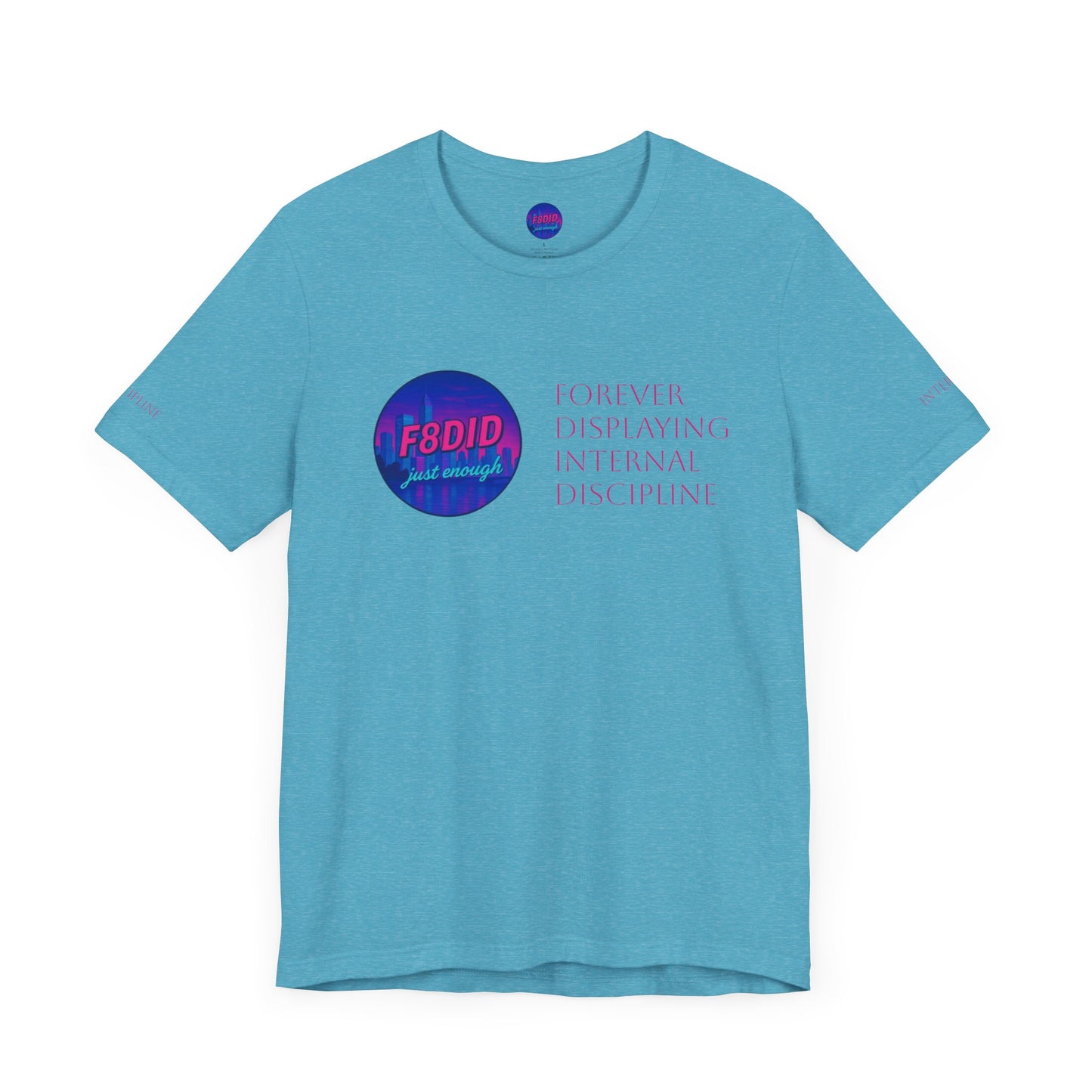 T-Shirt Miami Vibe Tolerance & Self Respect Pink Logo