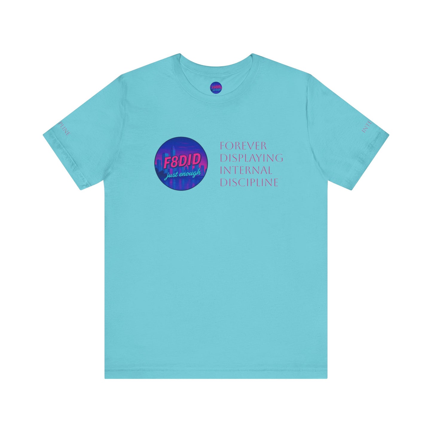 T-Shirt Miami Vibe Tolerance & Self Respect Pink Logo
