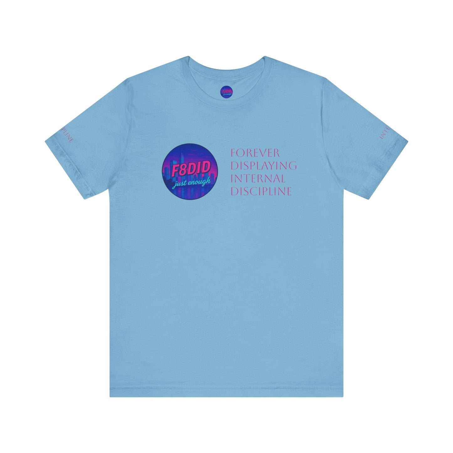 T-Shirt Miami Vibe Tolerance & Self Respect Pink Logo