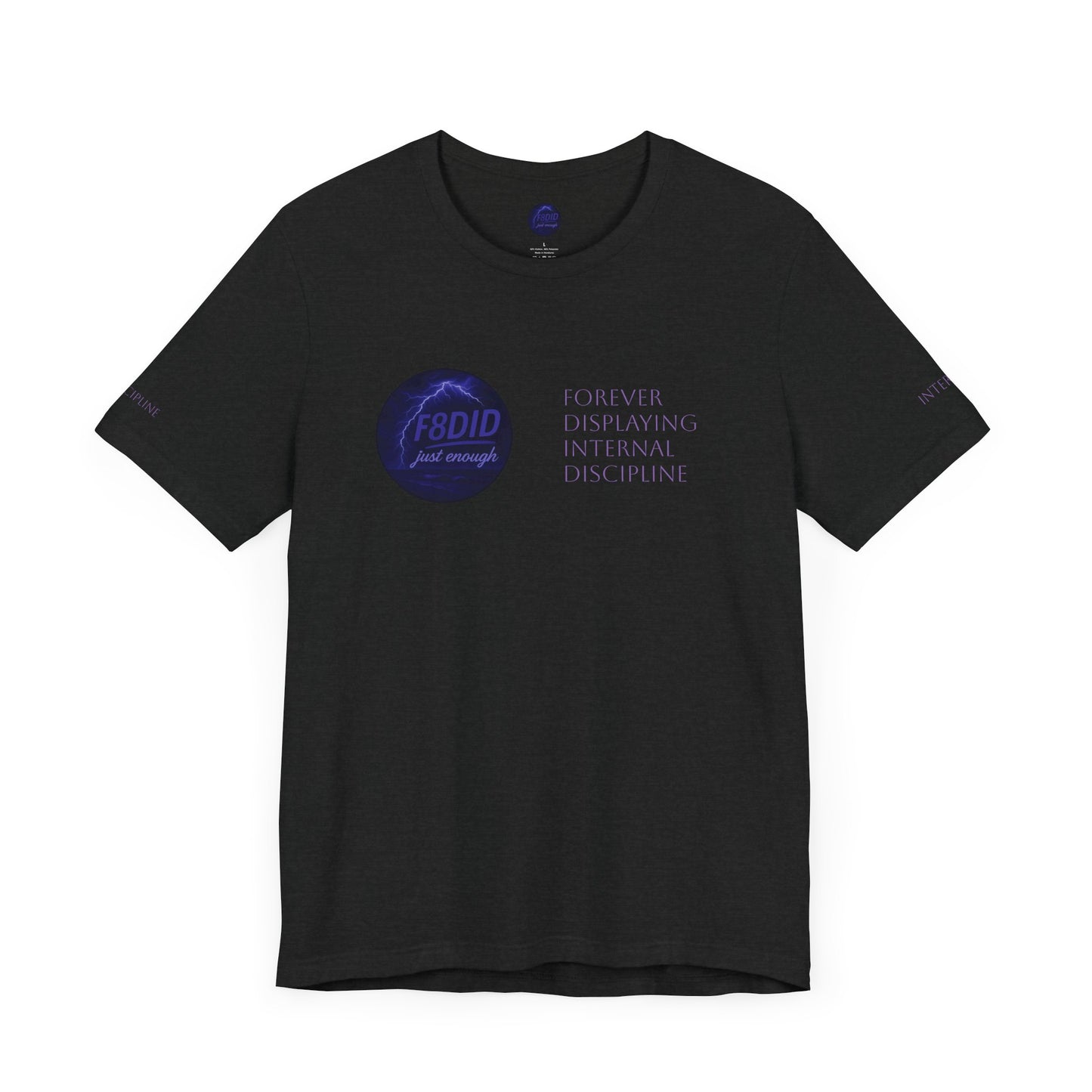 WEATHER THE STORM X F8DID Unisex Jersey Short Sleeve Tee - Inspirational Quote T-Shirt