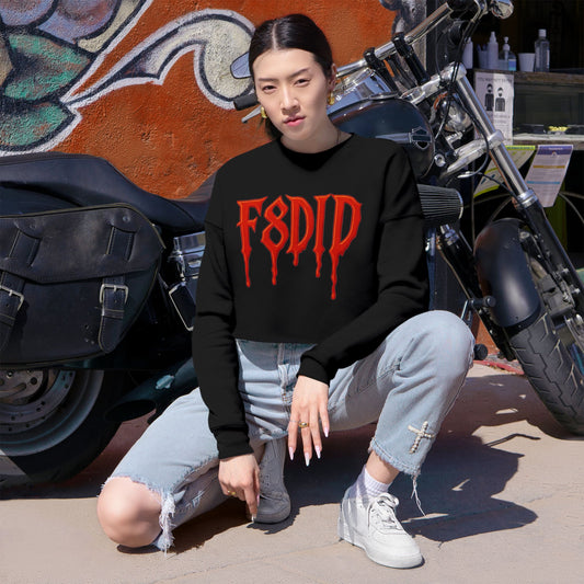 Dracula's Greed SS8 Women's Crop Sweatshirt