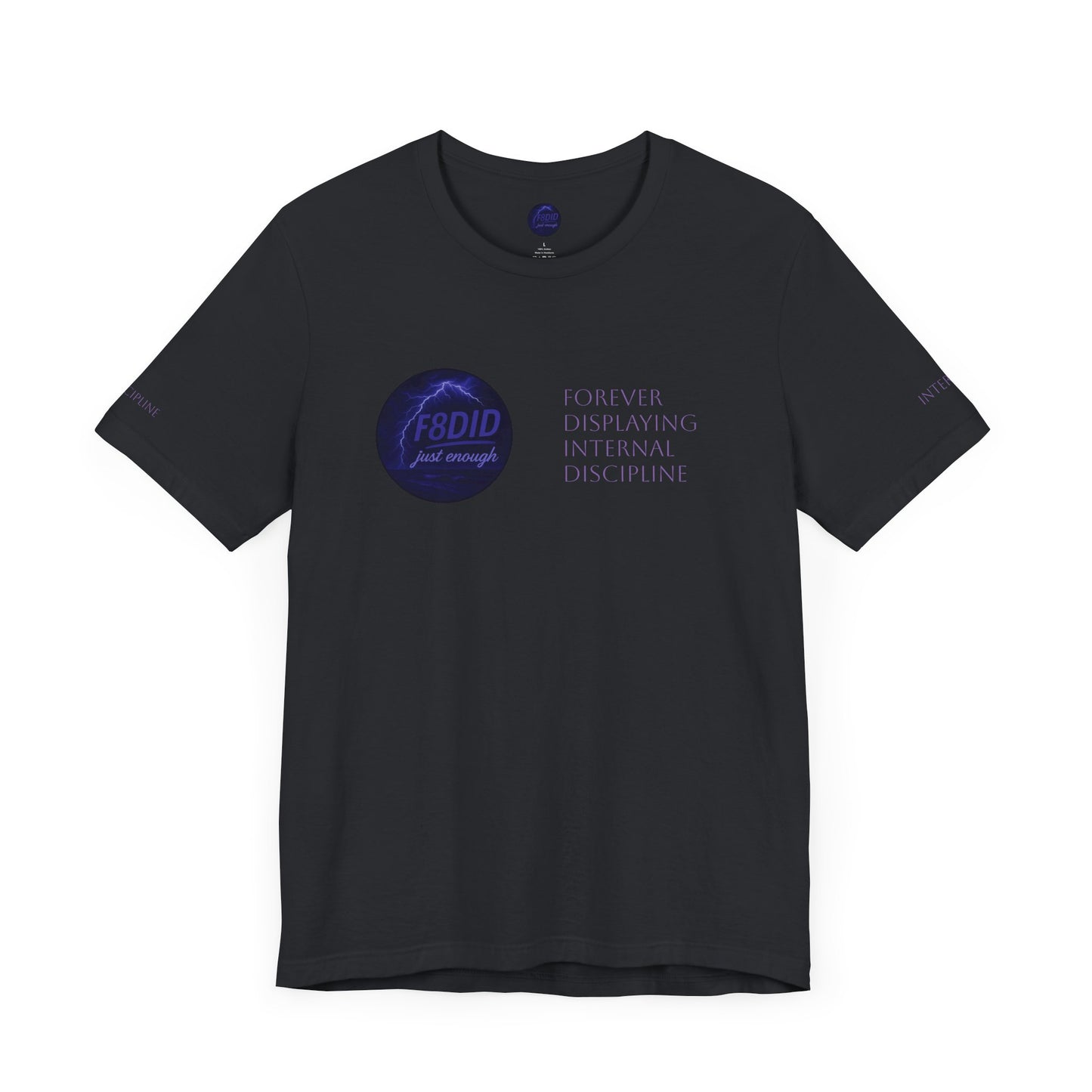 WEATHER THE STORM X F8DID Unisex Jersey Short Sleeve Tee - Inspirational Quote T-Shirt