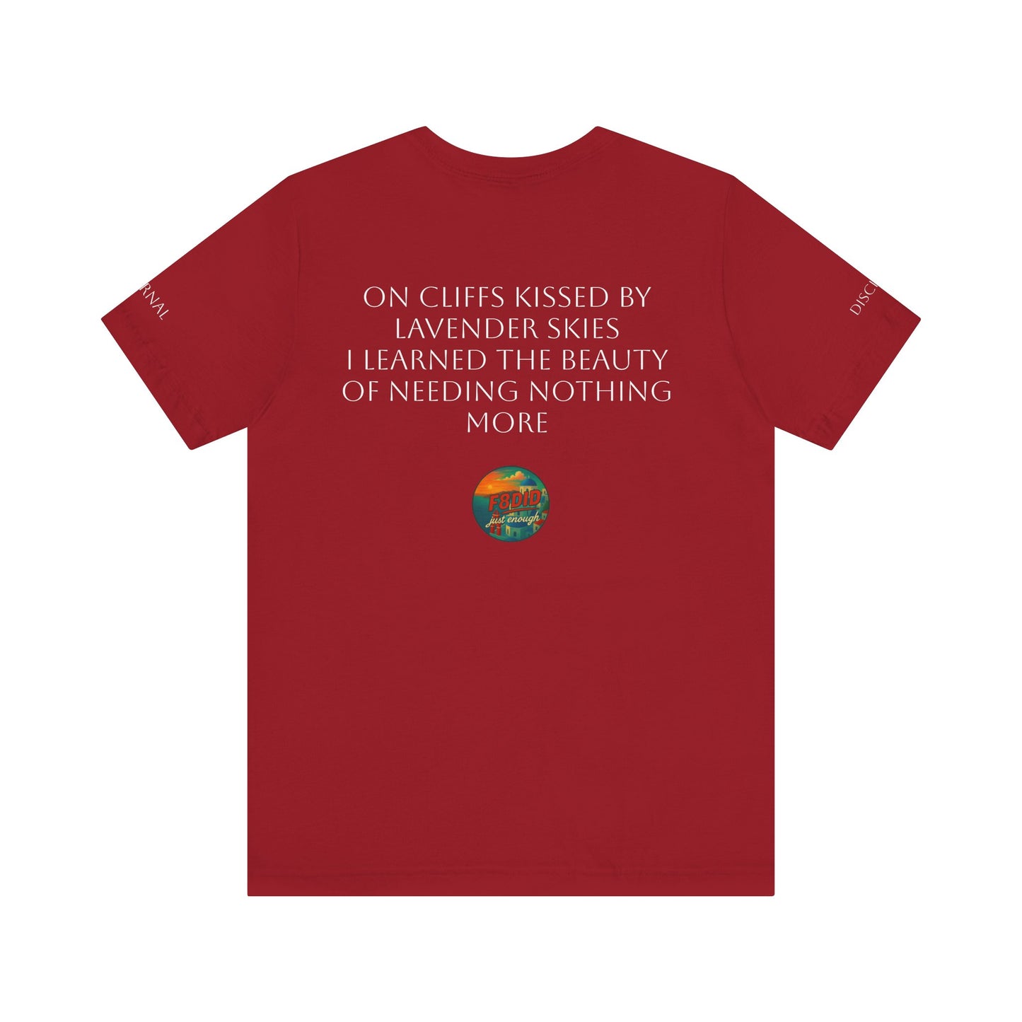 Santorini Sunset WOTW8 Tee