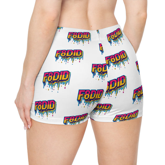80's Retro Arcade RAV8 Womens Shorts
