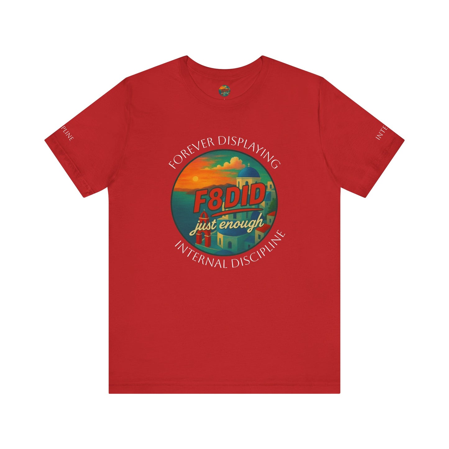 Santorini Sunset WOTW8 Tee