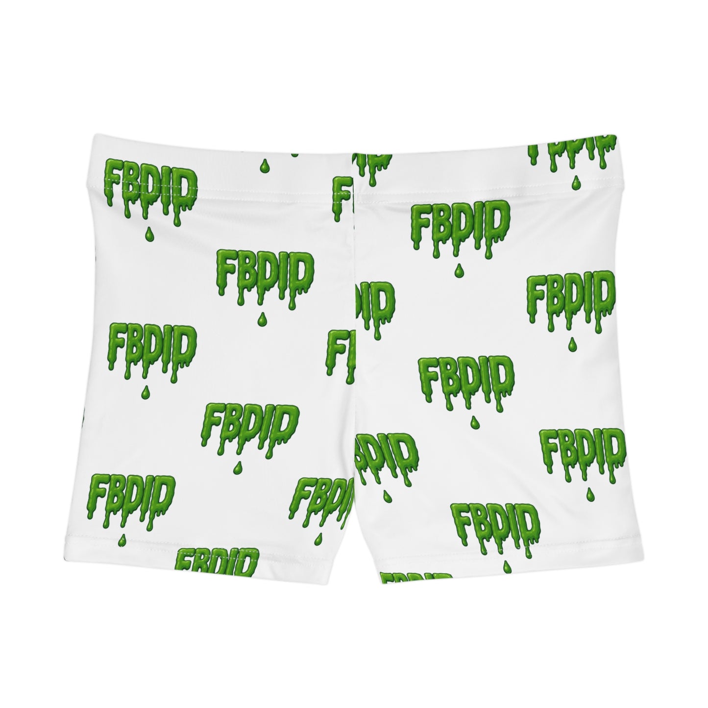 Green Slime Womens Shorts