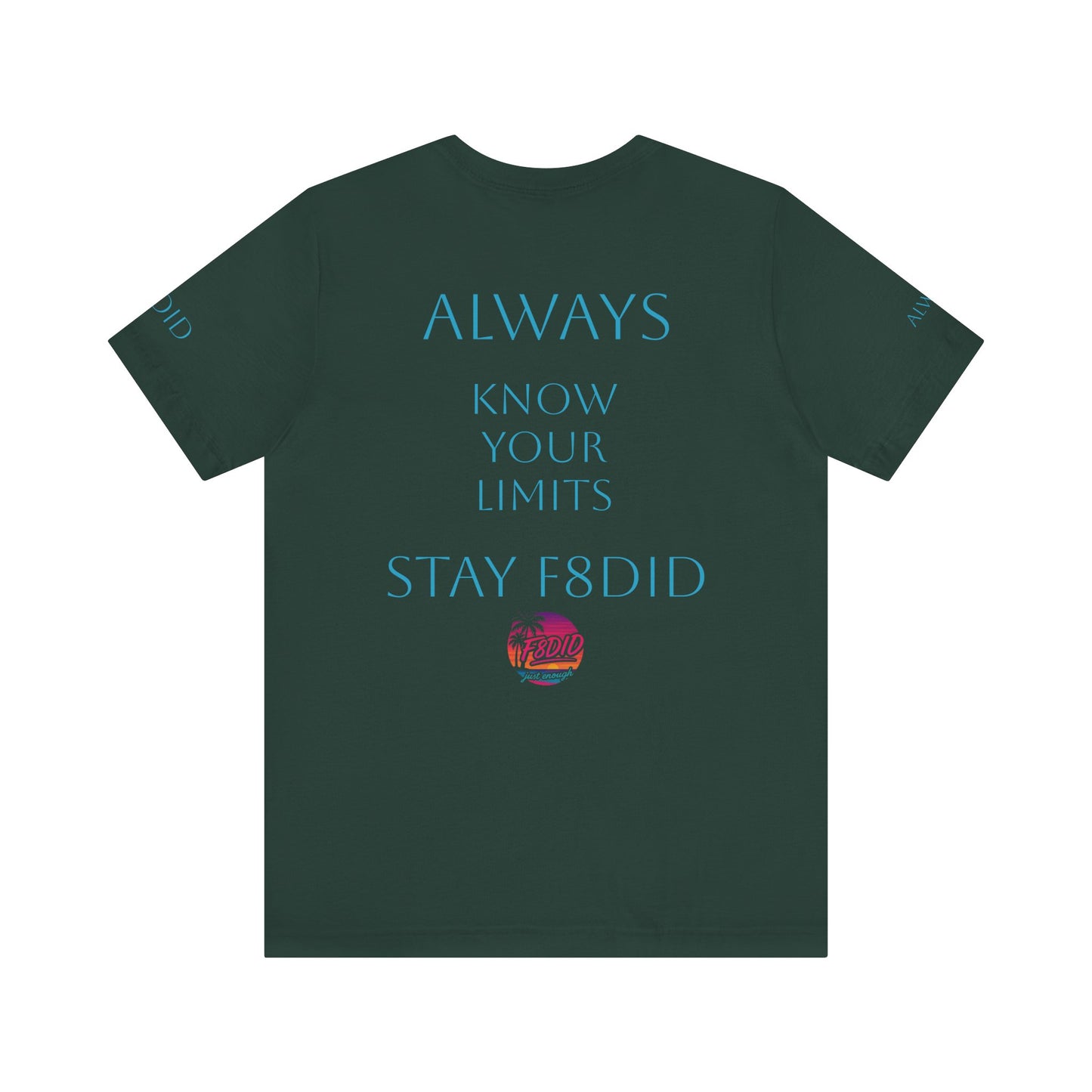 OG X Discipline Jersey Tee - Stay F8DID Forever, Motivational Quote Shirt