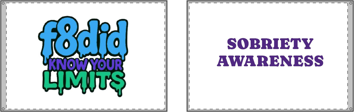 Sobriety Awareness Flag