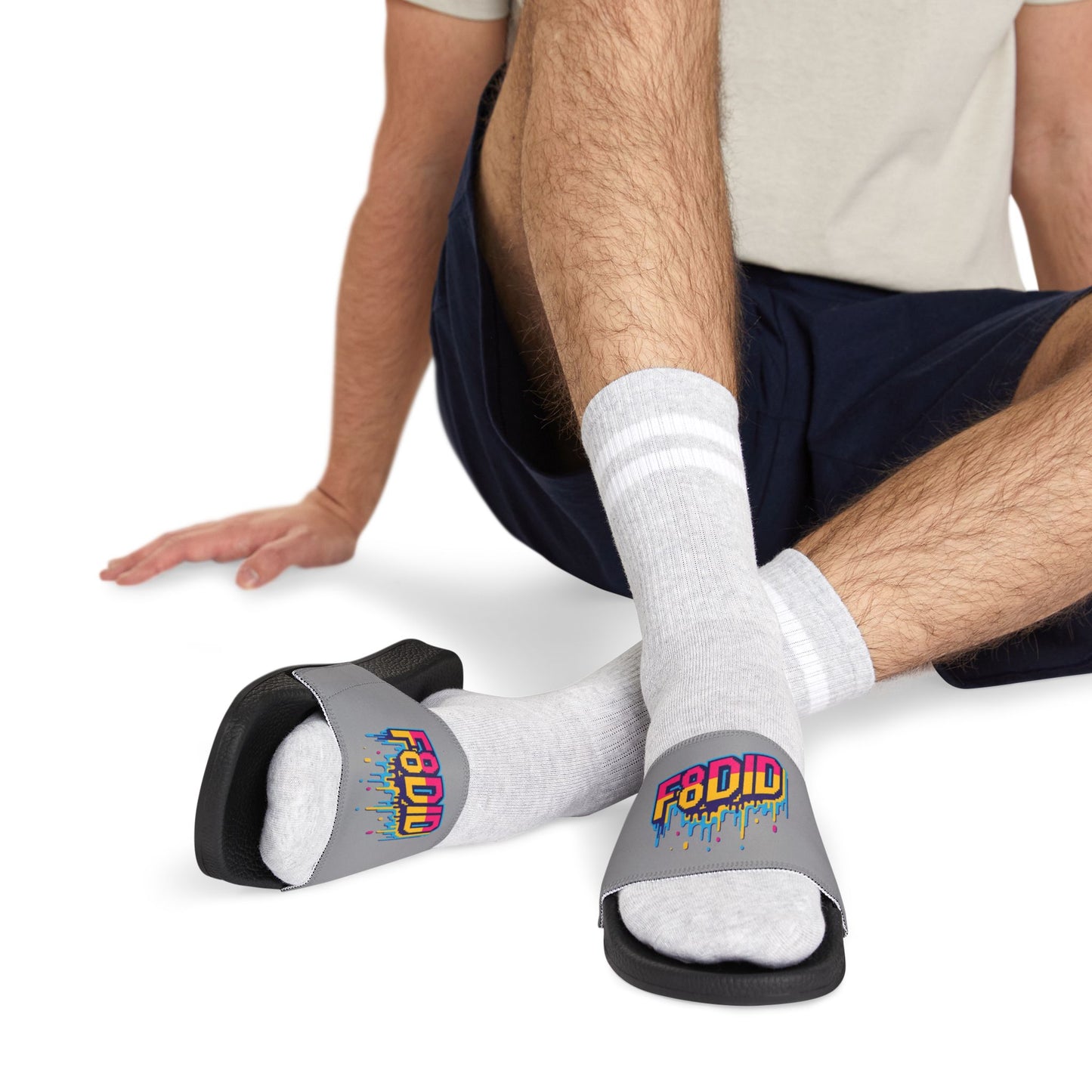 80's Retro Arcade RAV8 Mens Slides