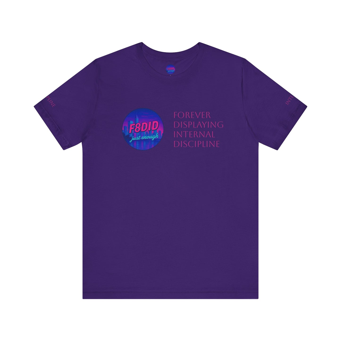 T-Shirt Miami Vibe Tolerance & Self Respect Pink Logo