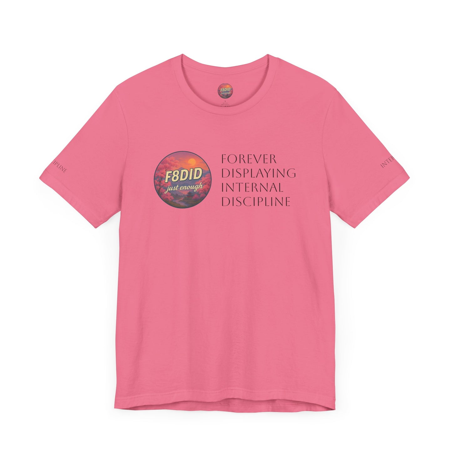 Cherry Blossom Tee - Japanese Valley Sunset Design