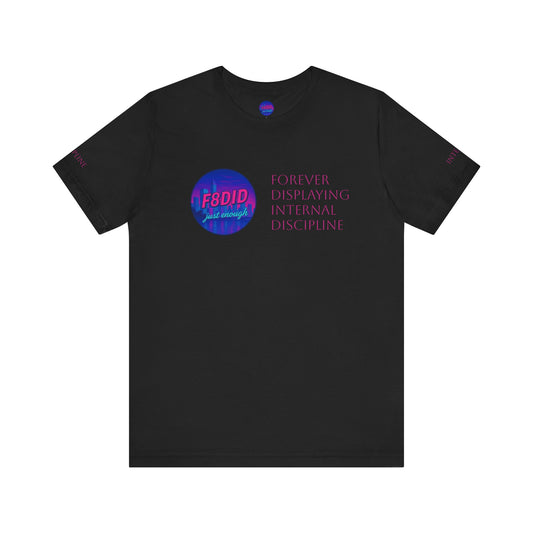 T-Shirt Miami Vibe Tolerance & Self Respect Pink Logo