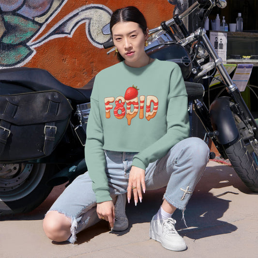 Strawberry Shortcake SS8 Women's Crop Sweatshirt